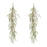 Melrose International Foliage Twig Garland, Set of 2, Green