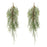 Melrose International Foliage Twig Swag, Set of 2, Green