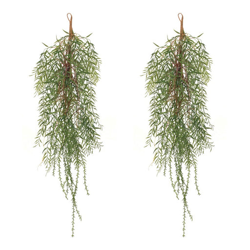 Melrose International Foliage Twig Swag, Set of 2, Green