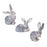 Melrose Garden Rabbit Figurine (Set of 3), Brown - 88835DS