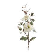 Melrose Magnolia Floral Spray (Set of 2), Green/White - 88897DS
