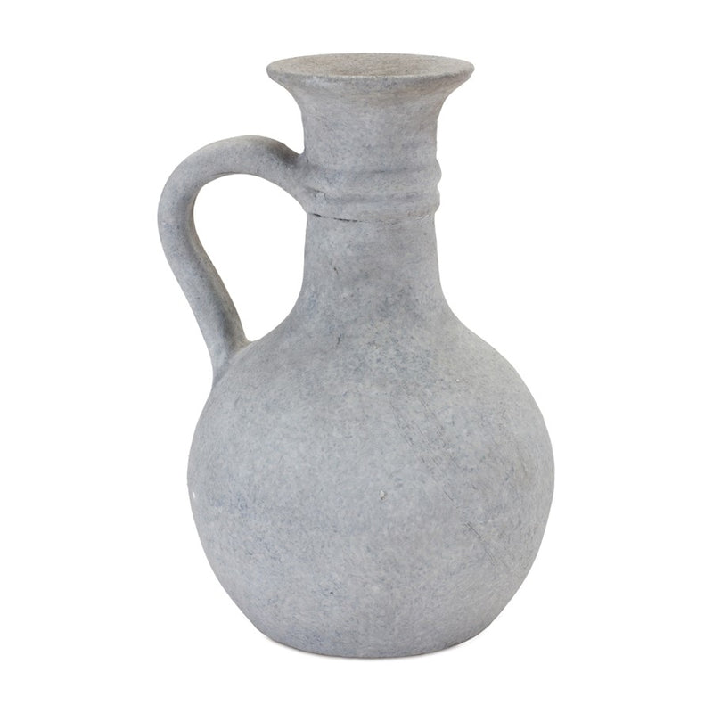 Melrose International Grey Pitcher Vase 9"H - 88907DS