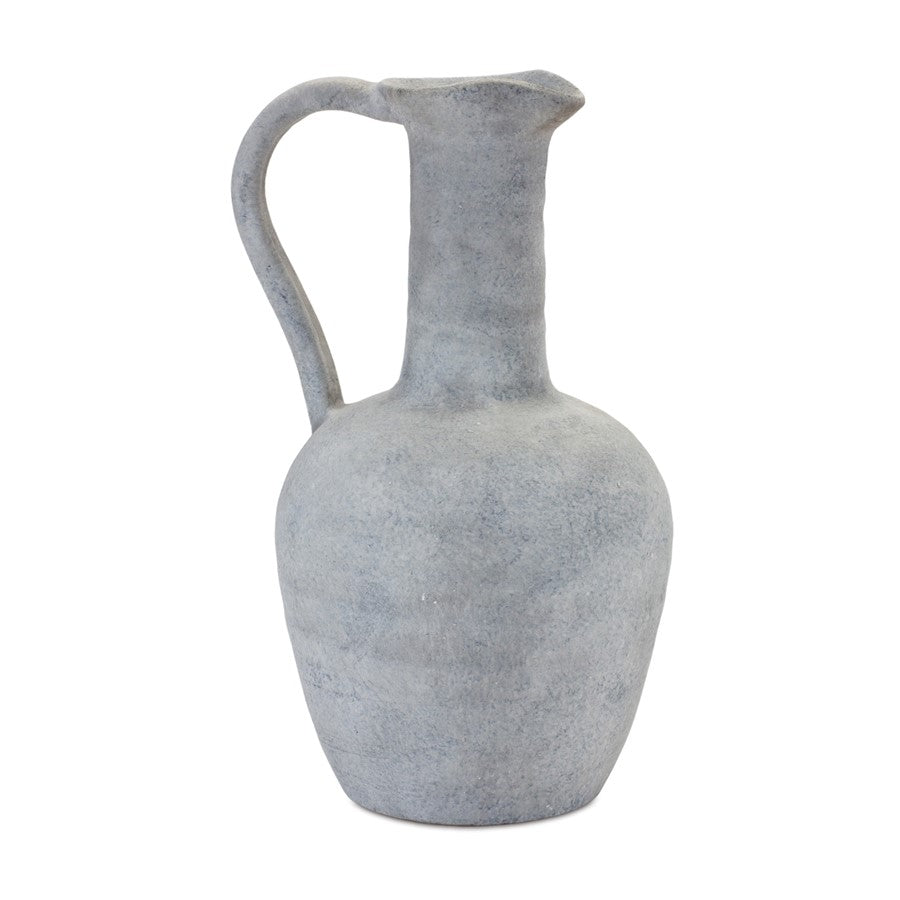Melrose International Grey Pitcher Vase 12"H - 88908DS
