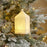 Melrose International Holiday Tree Pendant Lantern 9"H, White