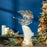 Melrose International LED Holiday Angel/Trumpet 16.5"H, White
