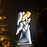 Melrose Holiday Angel Ekko Light Display 24.5", White/Yellow
