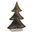 Melrose Pine Tree Outline Ekko Light Display, Set of 2, White - 90053DS