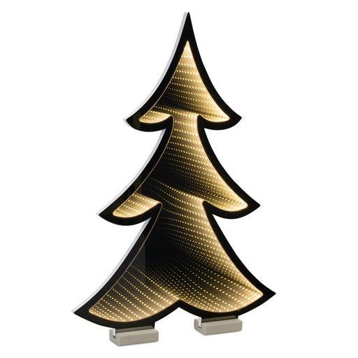 Melrose Pine Tree Outline Ekko Light Display 24.5"H, White - 90054DS