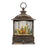 Melrose LED Snow Globe Lantern/Santa/Woodland Animals 10.5"H, Bronze/G - 90061DS