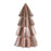 Melrose International Modern Blush Pink Pine Tree, Set of 2