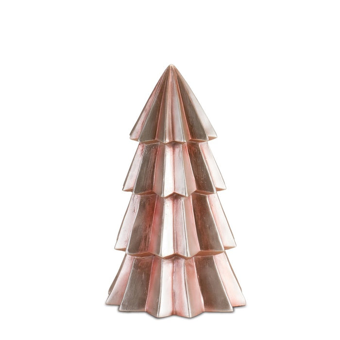 Melrose International Modern Blush Pink Pine Tree, Set of 2