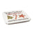 Melrose Santa's Favorite Cookie Plate Pedestal 14.25", White/Red/Green - 90205DS