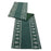 Melrose Embroidered Pine Tree Table Runner 72"L, Green/White - 90436DS