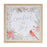 Melrose Framed Winter Cardinal Sentiment Print, Set of 3, Brown/White