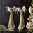 Melrose Glittered Angel/Feather Wings, Set of 2, Silver/Gold