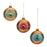 Melrose Glass Reflector Ball Ornament, Set of 12, Red/Green - 90895DS