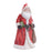 Melrose Hooded Terracotta Santa Figurine, Set of 2, Red/Black