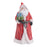 Melrose Hooded Terracotta Santa Figurine, Set of 2, Red/Green
