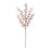 Melrose International Icy Leaf Spray, Set of 2, White/Brown