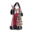 Melrose Hooded Woodland Santa/Deer Staff 19.5", Red/Bronze - 91130DS