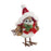 Melrose Winter Bird Shelf Sitter/Natural Accents, Set of 12, Red/White