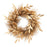 Melrose International Metallic Pine/Bay Leaf Berry Wreath 25.5"D, Gold - 91234DS