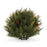 Melrose International Winter Pine Half Orb, Set of 2, Green/Brown - 91249DS