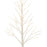 Melrose International LED Glittered Twig Tree 48"H, White