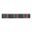 Melrose International Royal Plaid Holiday Ribbon, Set of 2, Black/Red - 91412DS