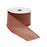 Melrose International Holiday Stripe Ribbon, Set of 2, Red/Beige