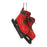 Melrose International Metal Ice Skate Decor 14"H, Red/Black - 91470DS