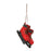 Melrose International Metal Ice Skate Decor 14"H, Red/Black
