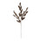 Melrose International Metallic Silver Pinecone Spray, Set of 2
