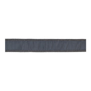 Melrose International Dark Grey Glitter Wired Ribbon, Set of 2 - 91742DS