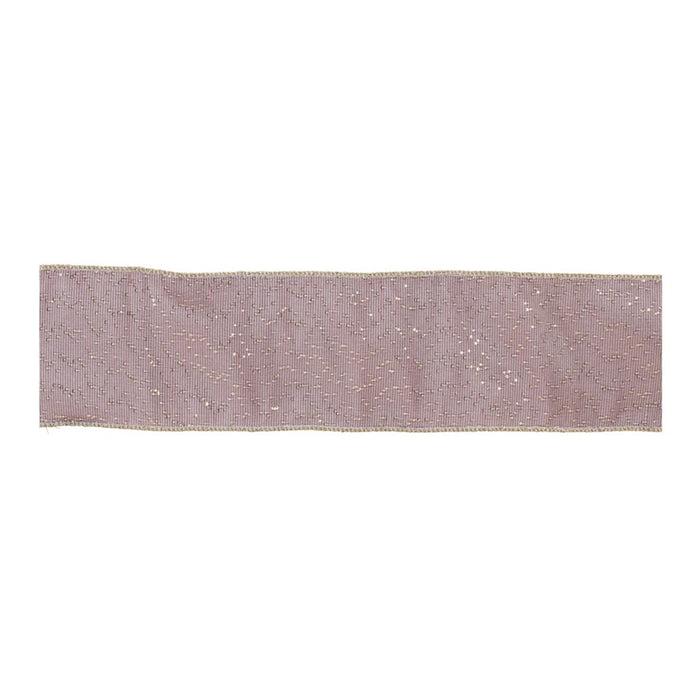 Melrose International Pink Shimmer Ribbon, Set/3 - 91763DS