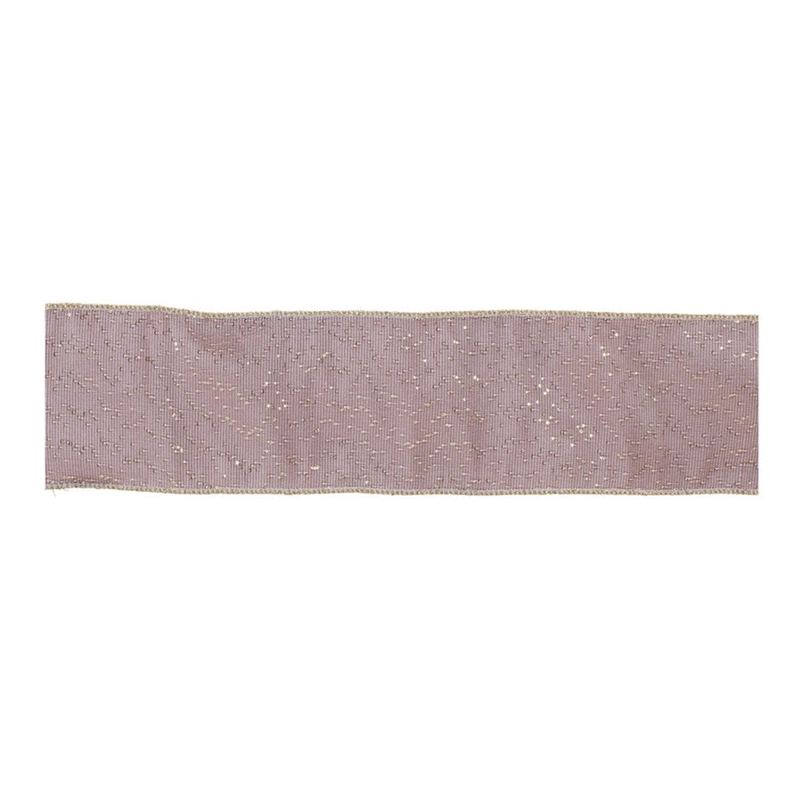 Melrose International Pink Shimmer Ribbon, Set/3 - 91763DS