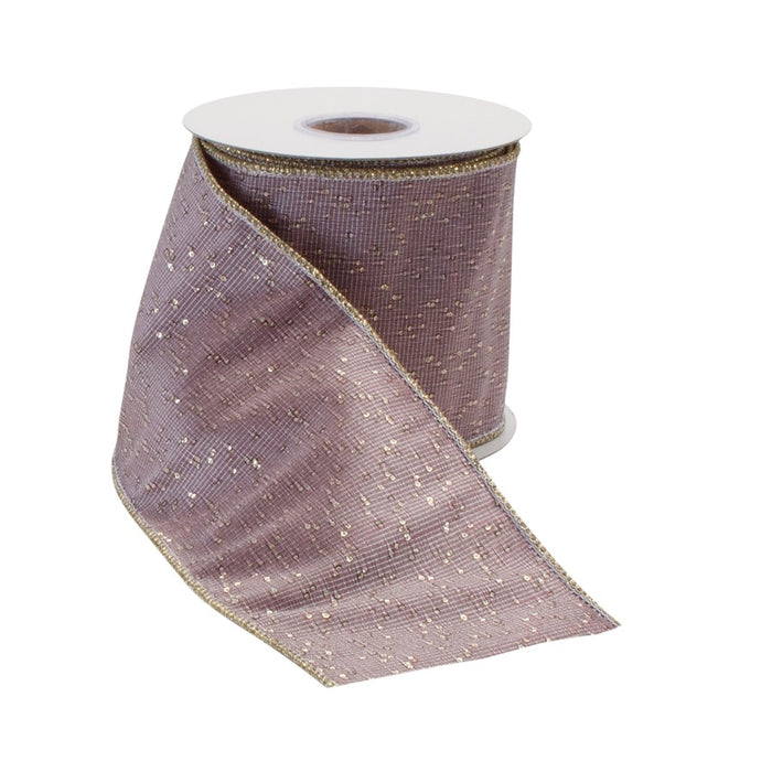 Melrose International Pink Shimmer Ribbon, Set/3
