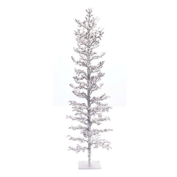 Melrose International Icy Jeweled Twig Tree 36", Silver - 91782DS