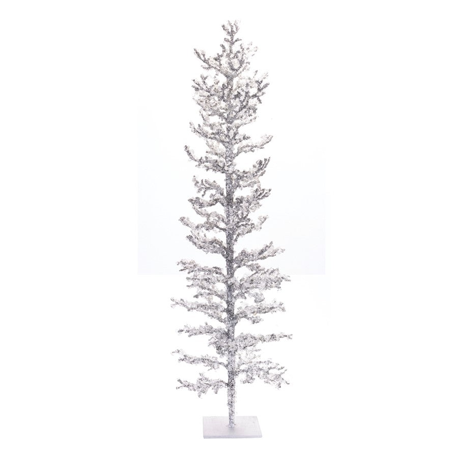 Melrose International Icy Jeweled Twig Tree 36", Silver - 91782DS