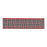 Melrose Houndstooth Plaid Wired Ribbon 4"x10yds, Black/Red/White - 91839DS