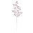 Melrose International Jewel Spray, Set of 2, Silver/Purple
