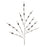 Melrose International Jewel Spray, Set of 2, Silver - 91857DS