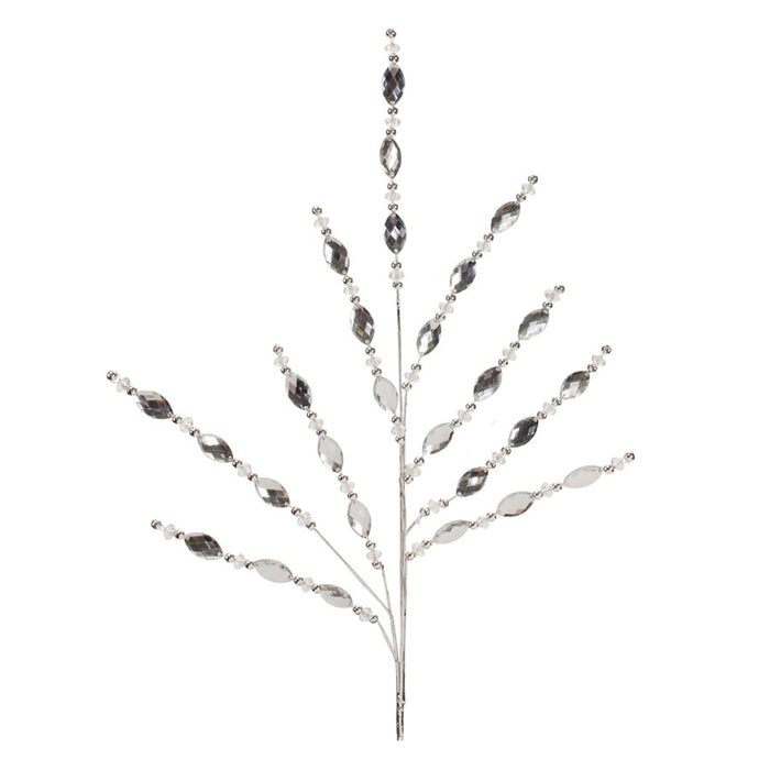 Melrose International Jewel Spray, Set of 2, Silver - 91857DS