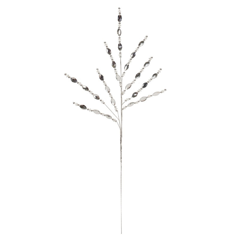 Melrose International Jewel Spray, Set of 2, Silver