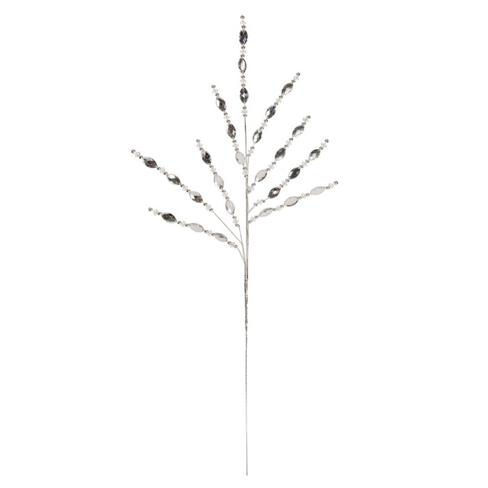 Melrose International Jewel Spray, Set of 2, Silver