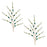 Melrose International Green Jewel Bead Spray, Set of 2