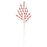 Melrose International Jewel Bead Spray, Set of 2, Red