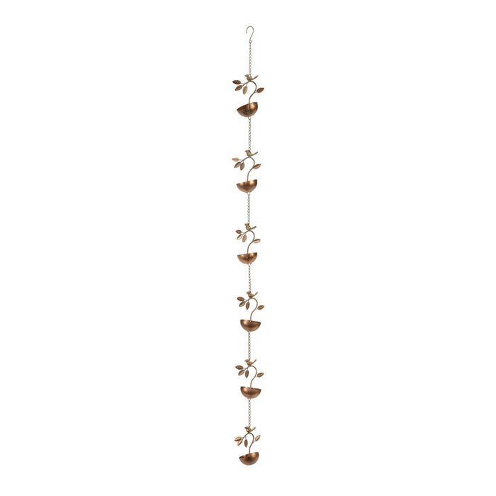 Melrose International Bird Branch Rain, Cha, 70"L, Bronze - 92000DS