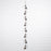 Melrose Bird & Bell Rain Chain 70"L, Brz