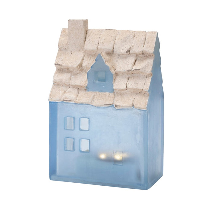 Melrose International Beach Glass House Decor, Set of 4, Orange/Green